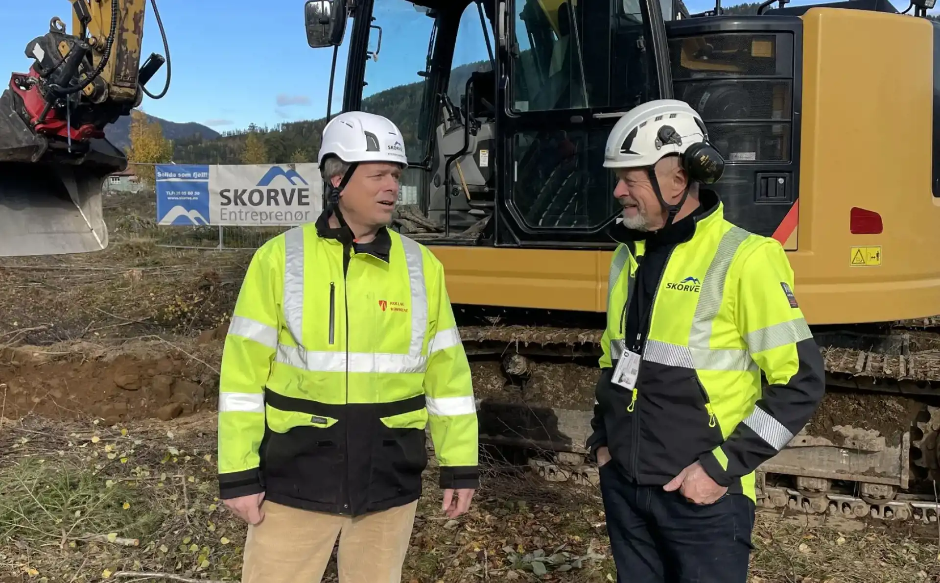 Vi er i gang med nytt helsehus på Veggli, i Rollag kommune