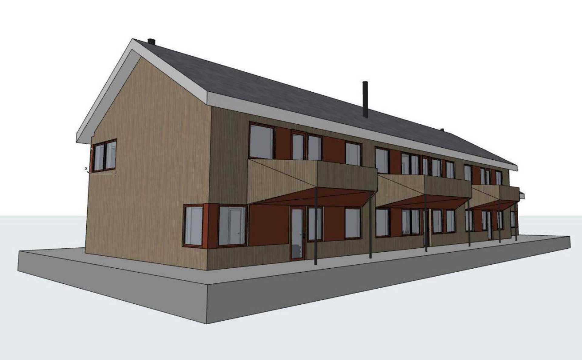 Leiligheter "Dyrudbygget" i Seljord.